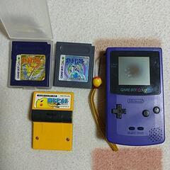 [お取引中]ゲームボーイカラーとソフト3本