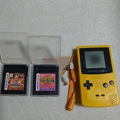 ゲームボーイカラーとソフト2本[お取引中]