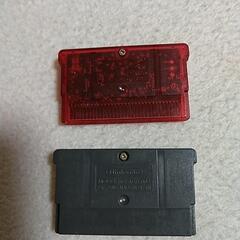 ゲームボーイアドバンスのソフト2本の画像