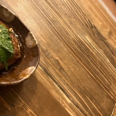 大特価！天然木テーブル　高さ調節自由自在の画像