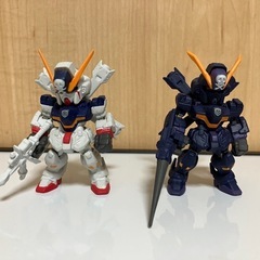 ガンダム　コンバージ　Ｆ91・ビギナギナ・Ｆ91（シークレット）・クロスボーンＸ-1・クロスボーンＸ-2の画像