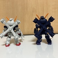 ガンダム　コンバージ　Ｆ91・ビギナギナ・Ｆ91（シークレット）・クロスボーンＸ-1・クロスボーンＸ-2の画像