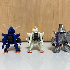 ガンダム　コンバージ　Ｆ91・ビギナギナ・Ｆ91（シークレット）・クロスボーンＸ-1・クロスボーンＸ-2の画像