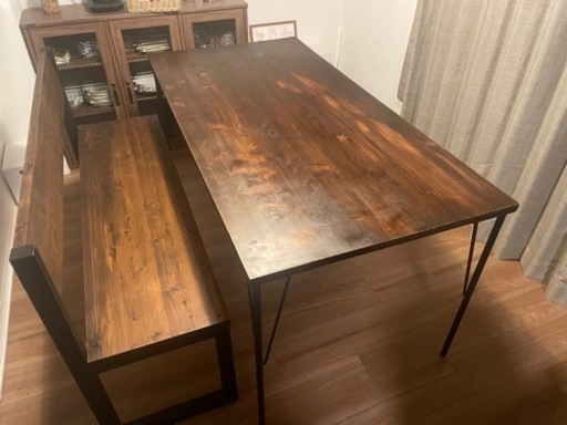 【訳アリ】ダイニングテーブル・イスセット