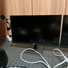 【訳あり特価】PCモニター二台 電源コードセット