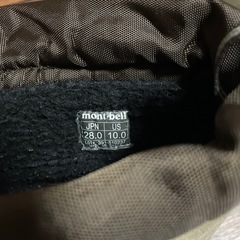 mont-bell 　ブーツ　28cmの画像