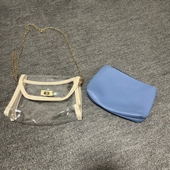 スケルトンショルダーバックの画像