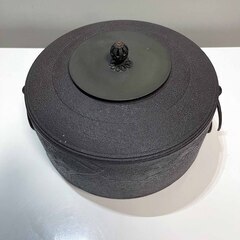 茶釜　鉄製　茶道具の画像