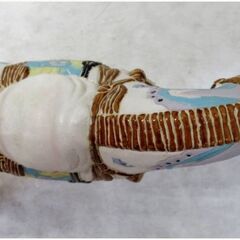 白馬　かわいい　シルクロード　中国美術　花模様　置物 風水 オブジェ 縁起物　開運　インテリア　ホワイトホース　オブジェの画像