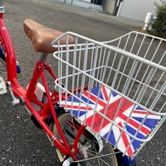 ロンドンタクシー　14インチ　子供用　自転車の画像