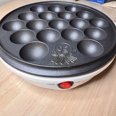 たこ焼き器　調理家電　家電　たこ焼きの画像