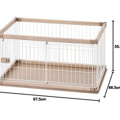 アイリスオーヤマ 犬用サークルの画像