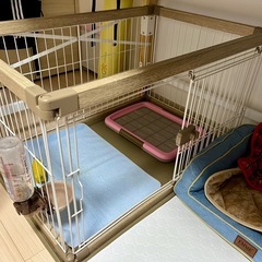 アイリスオーヤマ 犬用サークルの画像