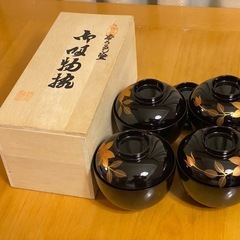 箱入りお椀4客