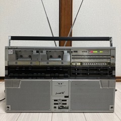 昭和レトロSHARPバブル世代大型ラジカセ　ザ　サーチャーW G...