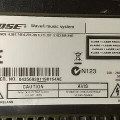 BOSE  CD プレーヤーとスピーカーの画像