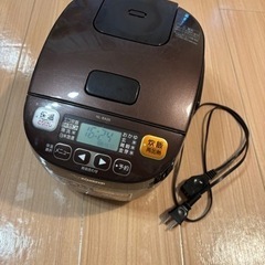 お譲り先決定しました！象印　おしゃれ3号炊き炊飯器　黒厚釜　ブラウンの画像
