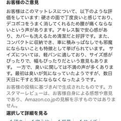 取引中　キャンプ車中泊　折りたたみマットレスの画像