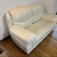 ソファ　白