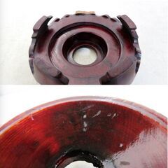 中国伝統工芸品5個セット 風景画と花の模様 台座付き 山水