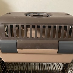 【差し上げます】ペットキャリーの画像