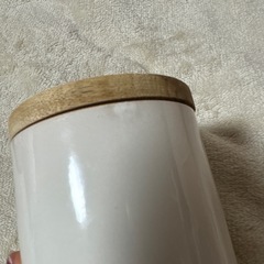 francfranc シュガーポッド　塩　調味料入れ　陶器　マグキャニスター の画像