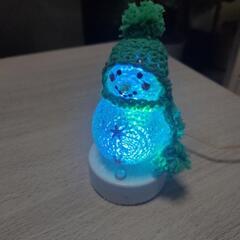 ☝️⛄️ゆきだるま7色に光ます…メロディもジングルベル他何曲か変わります!の画像