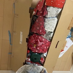 クリスマスツリー本体と飾りのセットの画像