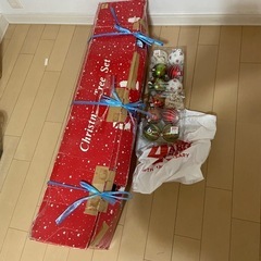 クリスマスツリー飾りセット