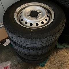 日産クリッパーNV100 純正夏タイヤ　ホイールセット