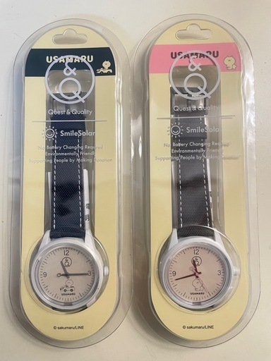 【超激レア】うさまる シチズン ソーラー充電 腕時計