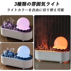 【新品】卓上加湿器（火山デザイン）の画像
