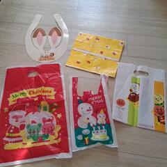 クリスマスラッピング袋 ショコラうさぎおまけの画像