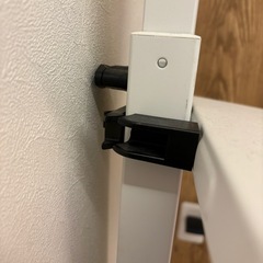 テレビスタンド　　テレビ台　白　壁付け風　の画像