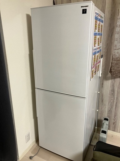 本日引き取り希望【値下げ可能】SHARP 冷蔵庫SJ-PD28E-W