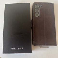 galaxy s23 256GB blackの画像