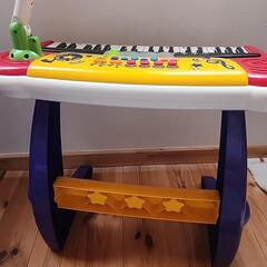 【動作確認済み】自動キーボード　ピアノ知育玩具　おもちゃ(消毒済)の画像