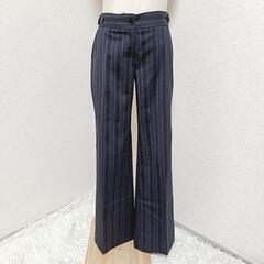 セオリー  theory 美品 スラックス ウール混 ストライプ...