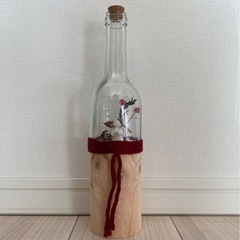 クリスマス　ボトル　オブジェ