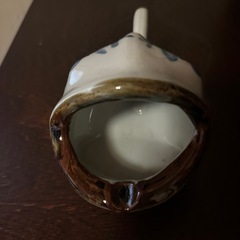 魚の灰皿（焼き物）の画像