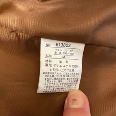 羊革ジャケットの画像