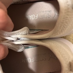 PUMA靴　白の画像
