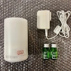 □ muji 無印 超音波アロマディフューザー エッセンシャルオイル2個セット □の画像