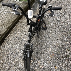 ハマー　折りたたみ自転車　黒