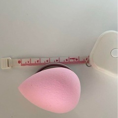 メイク スポンジ パフ ファンデーション ふわふわ ピンクの画像