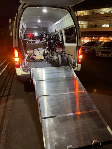 バイク用アルミラダー