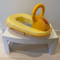 アンパンマン おまると踏み台☆セット☆  の画像