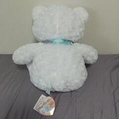クマさんの大きなぬいぐるみの画像