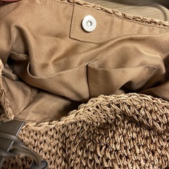 トートバッグ　網　ベージュ　夏　おしゃれの画像