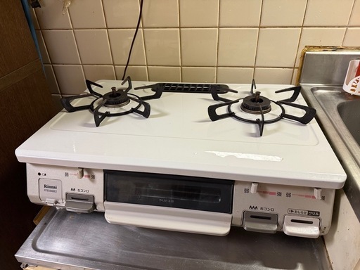 中古品ガスコンロ